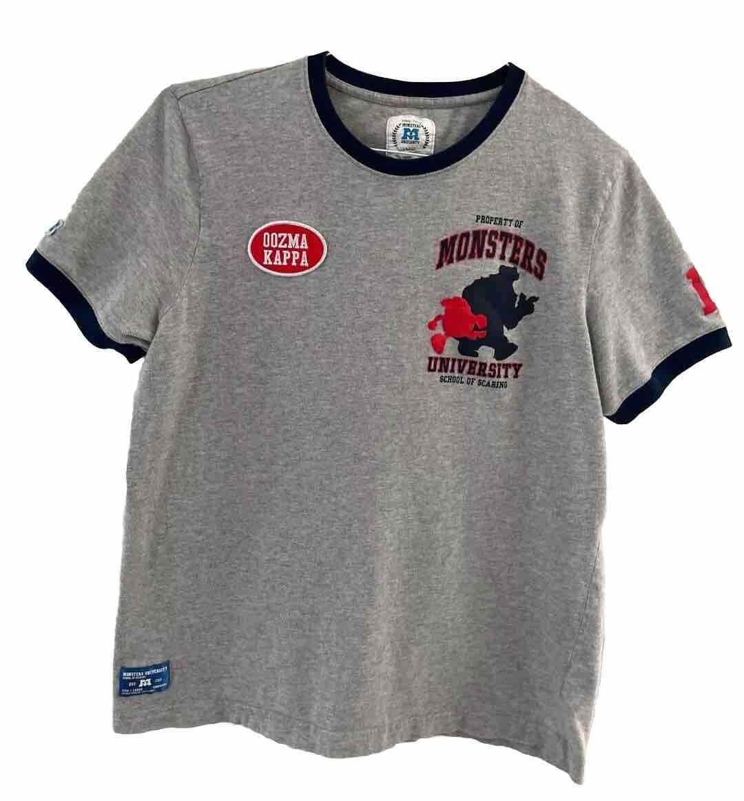 Disney Rare Lg T-Shirt Property of Monsters Univ. School of Scaring Monsters Inc