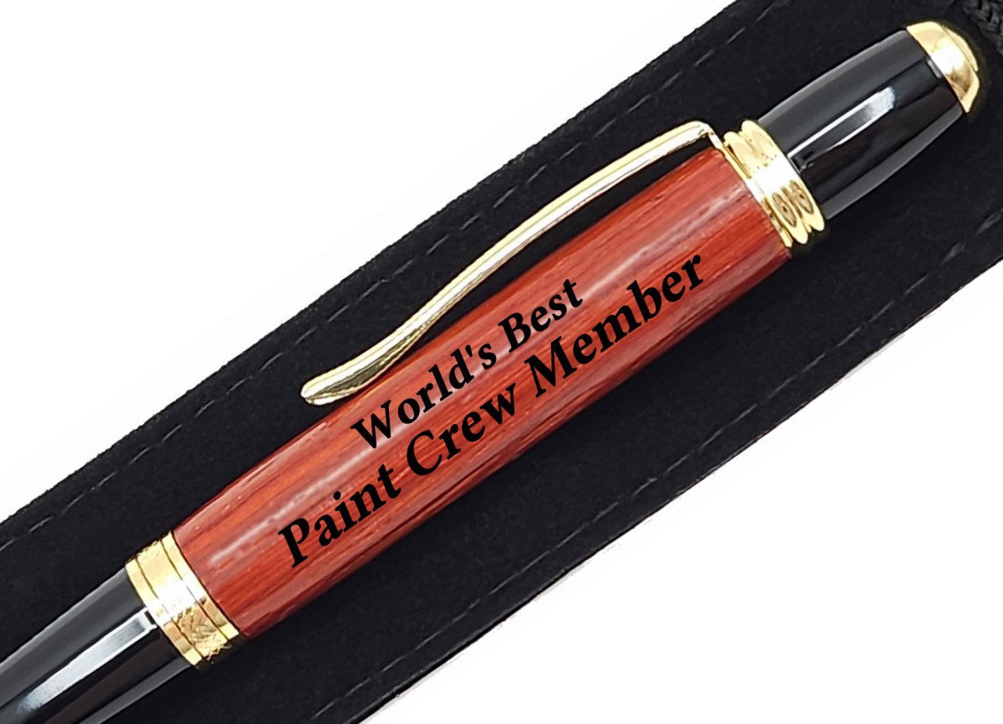 Gift For Paint Crew Member World's Best Paint Crew Member Present Engraved Pen