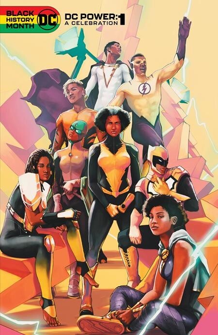 DC POWER: A CELEBRATION #1 (TAJ TENFOLD BLACK HISTORY VARIANT)(2023) COMIC ~ DC