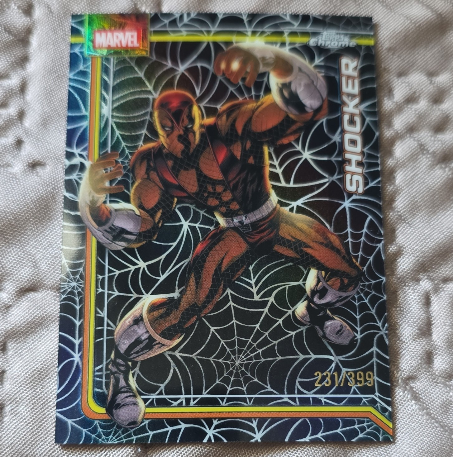 Topps Chrome Marvel Shocker 2006 #153 Serial Numbered 231/399 Card
