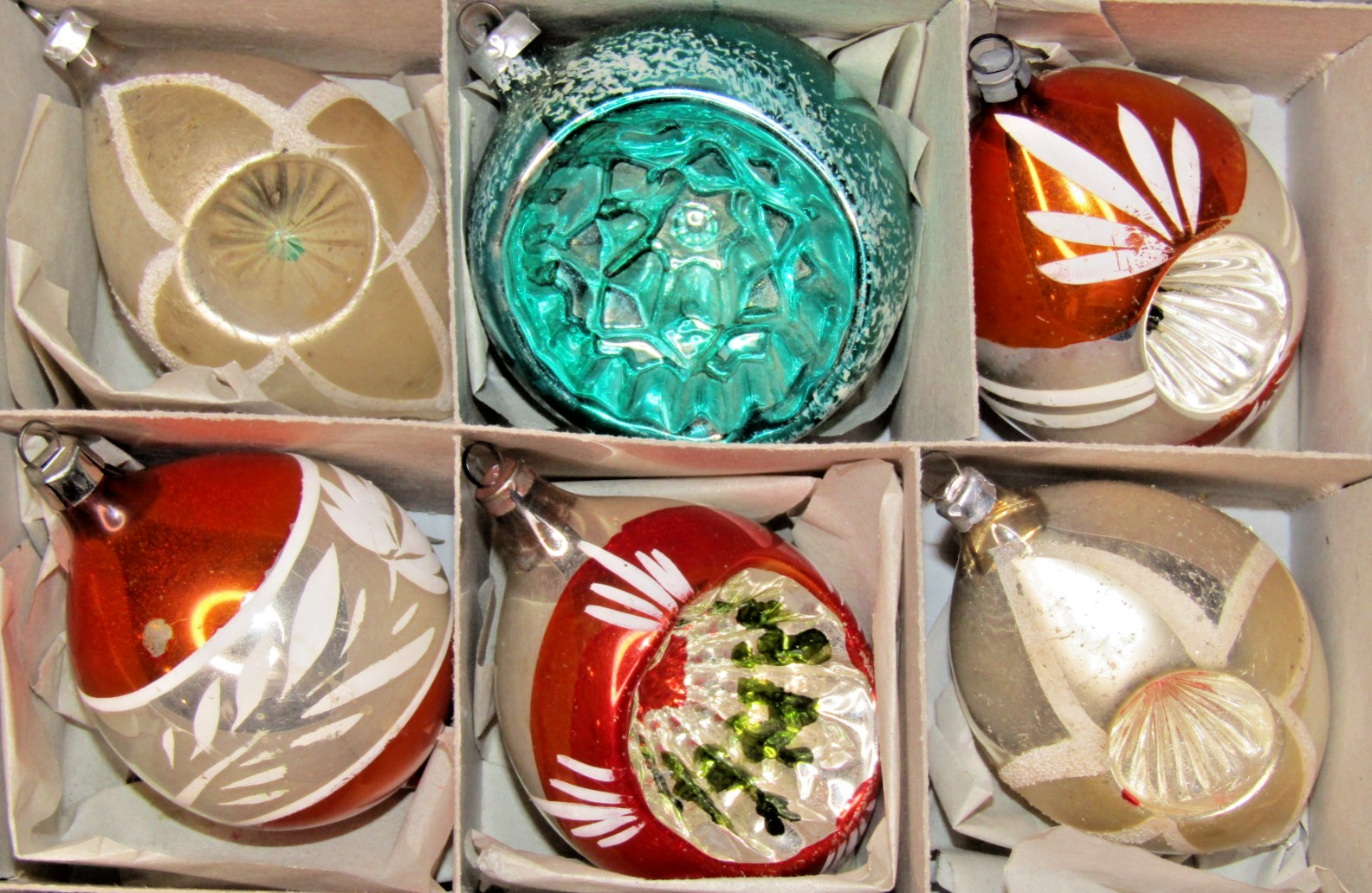 Lot VTG Antique Glass Stencil Pictured Indent 3\
