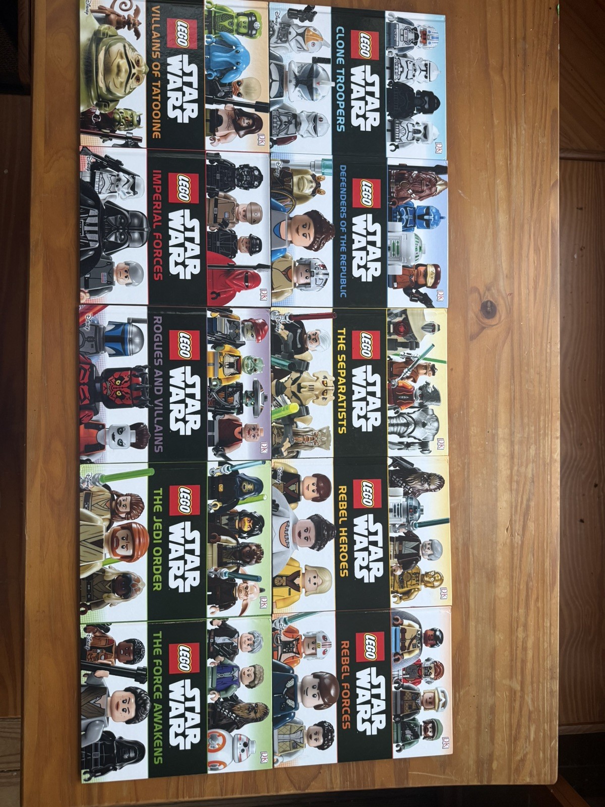Lot of 10 Lego Star Wars Books DK Reader Hardback Disney Children Reading 