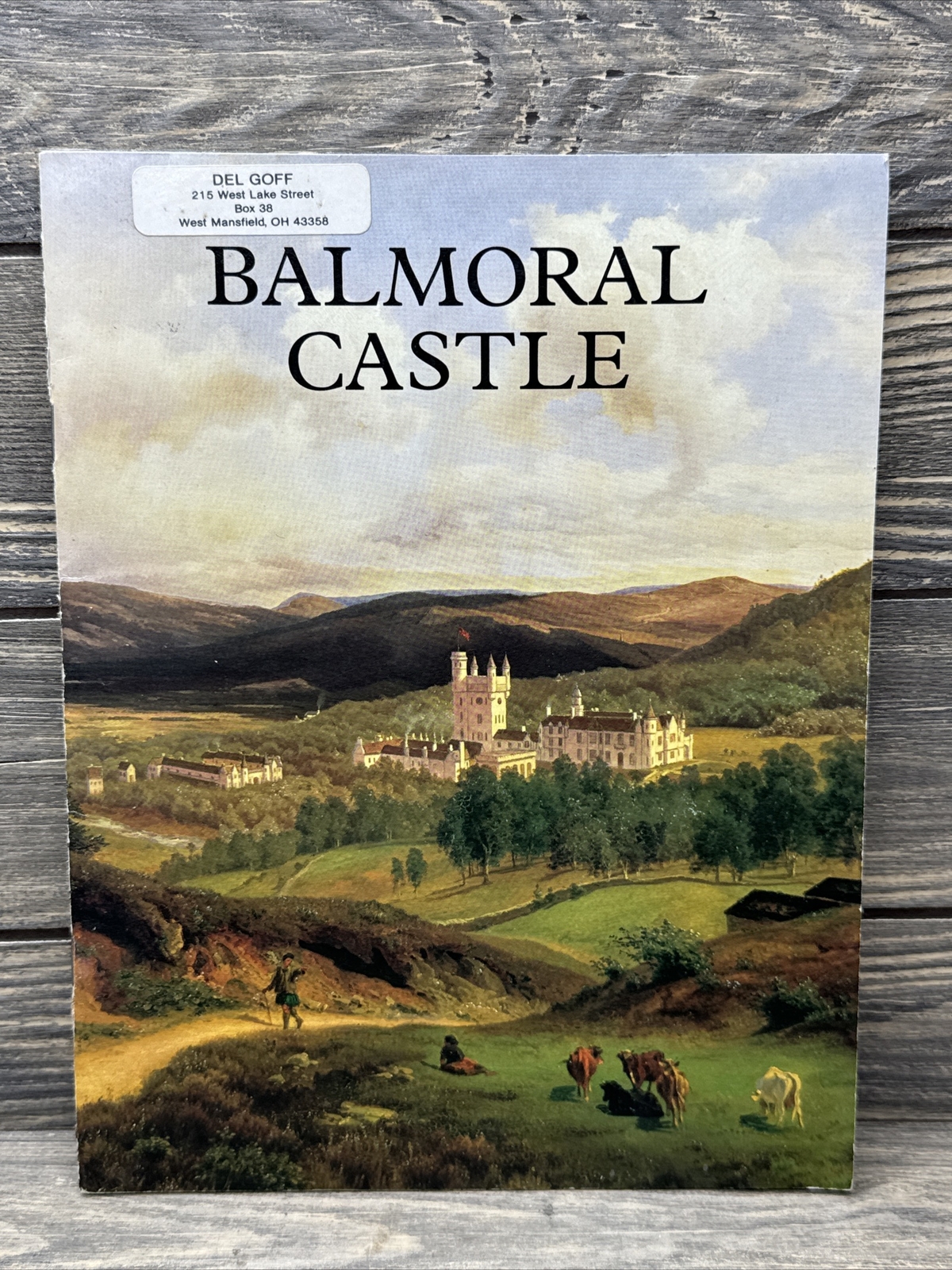 Vintage Balmoral Castle Souvenir Travel Booklet Brochure 1986