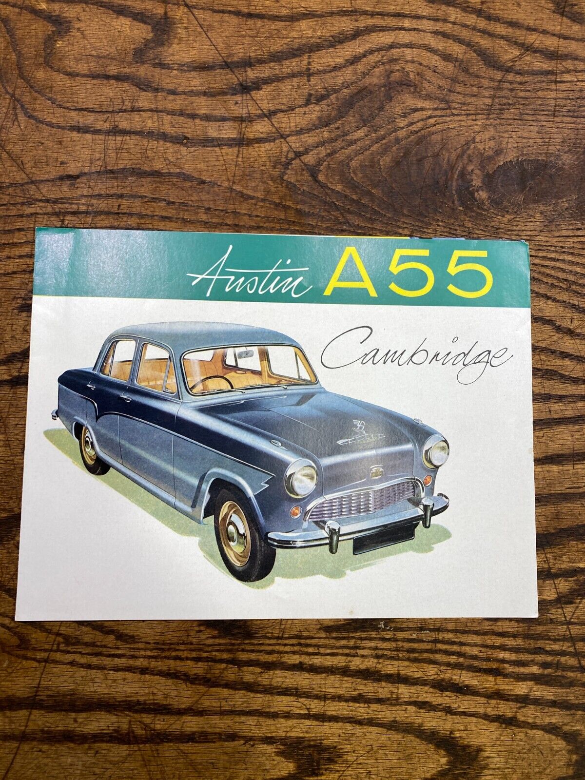 Vintage1958 AUSTIN A55 Cambridge CAR Dealer Showroom Sales Brochure ~ Automobile