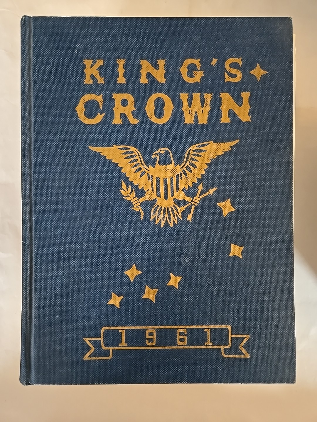 Vintage 1961 Kings Crown Yearbook Rufus King Highschool Milwaukee Wisconsin Rare