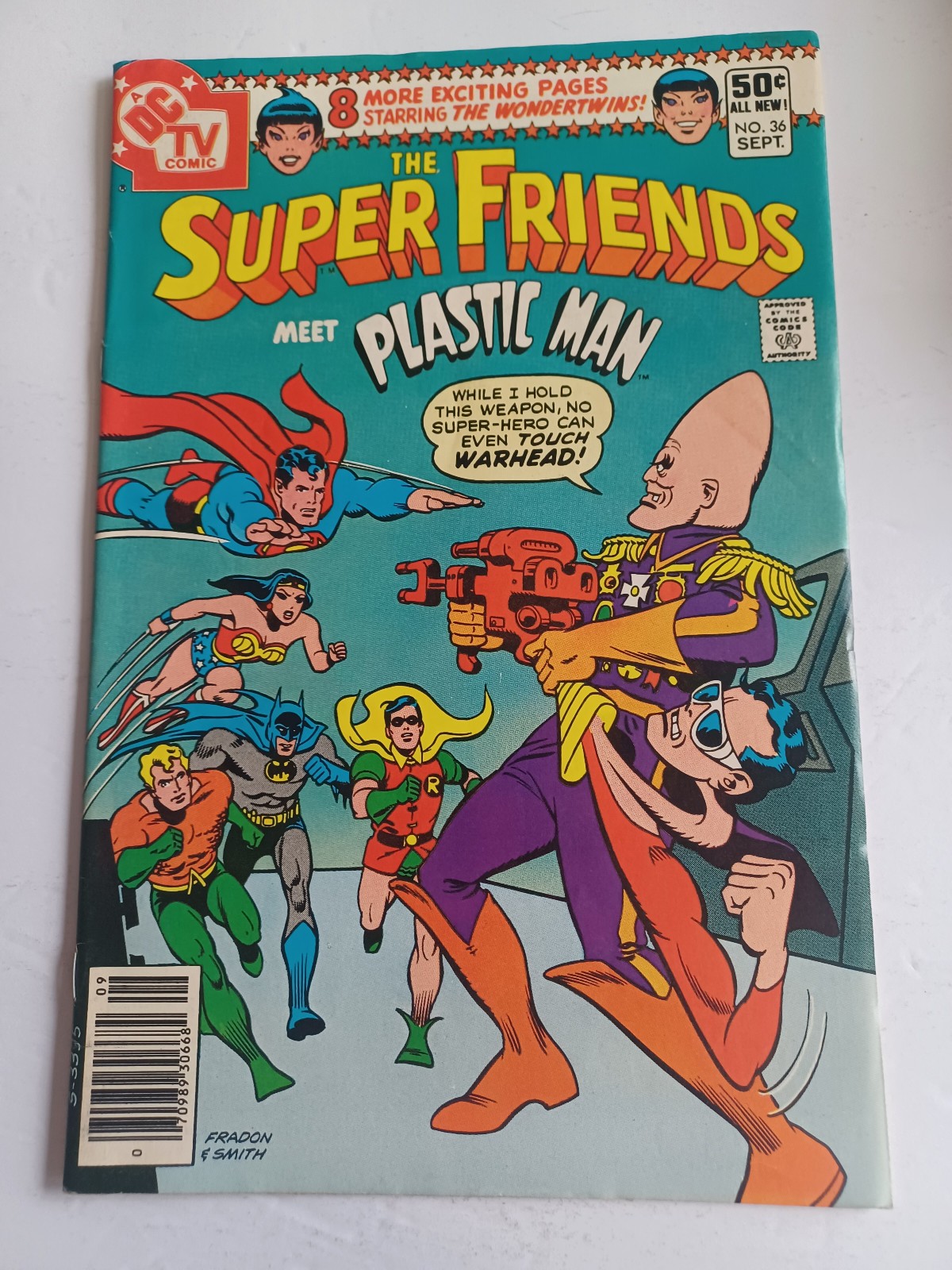 Super Friends #36 - Superman - Batman - Wonder Woman - Wonder Twins - 1980 - VF