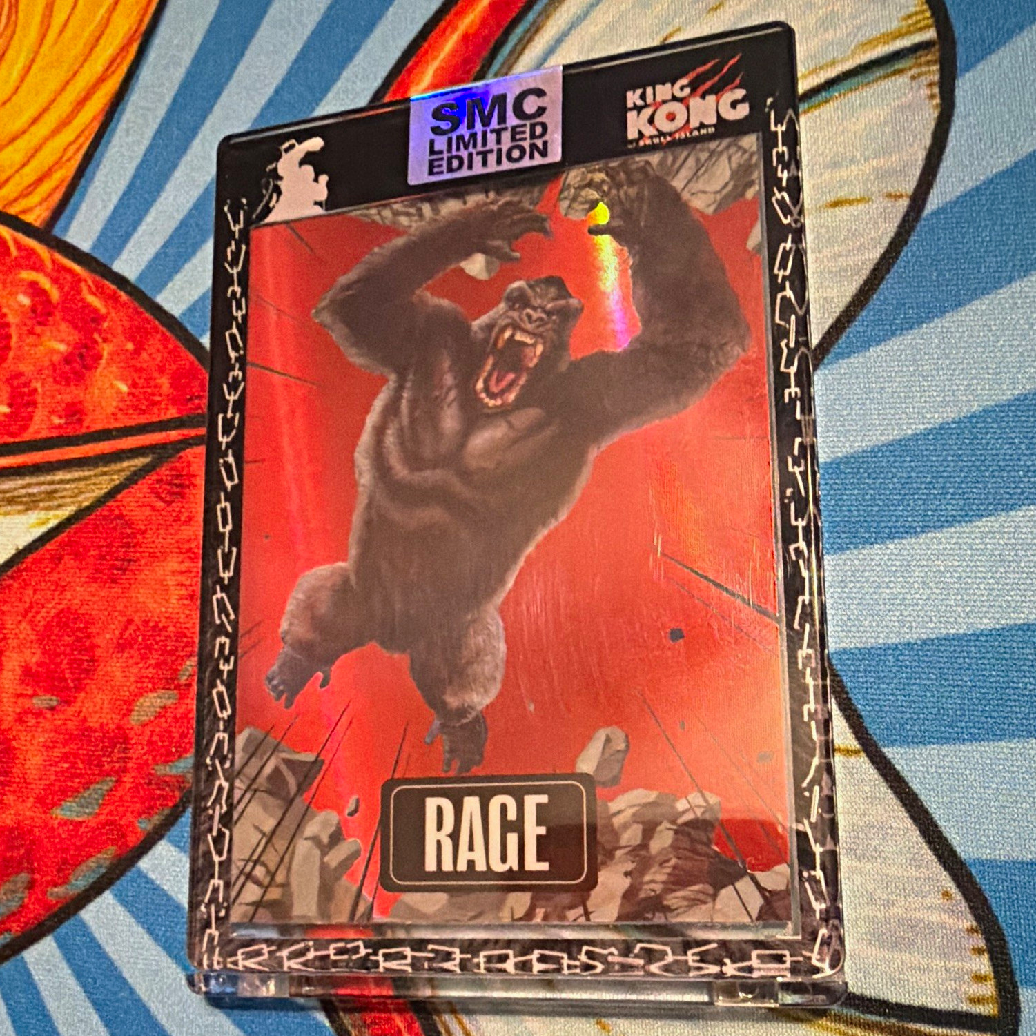 Saturday Morning Cards 2026 King Kong Skull Island P-3 Rage From Above Red 24/25