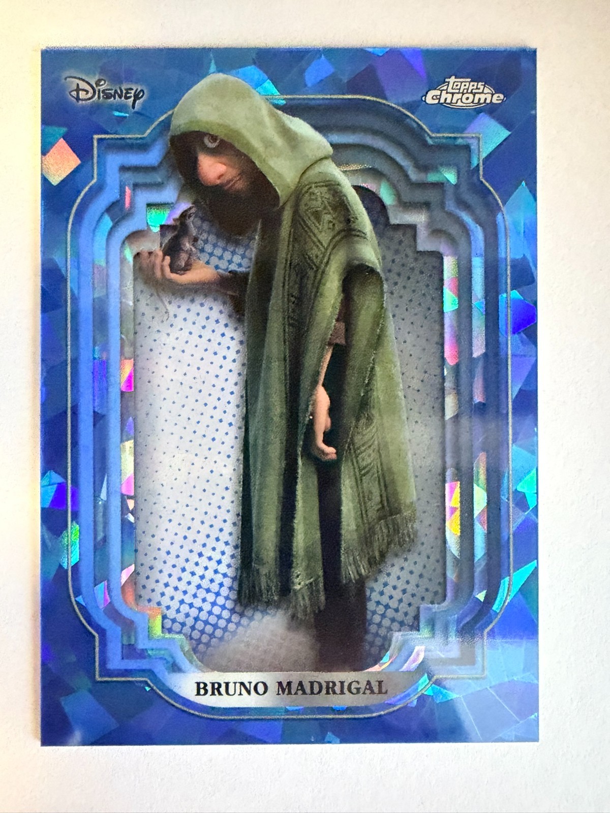 2024 Topps Chrome Disney Sapphire Bruno Madrigal #184 - 1st Year Sapphire