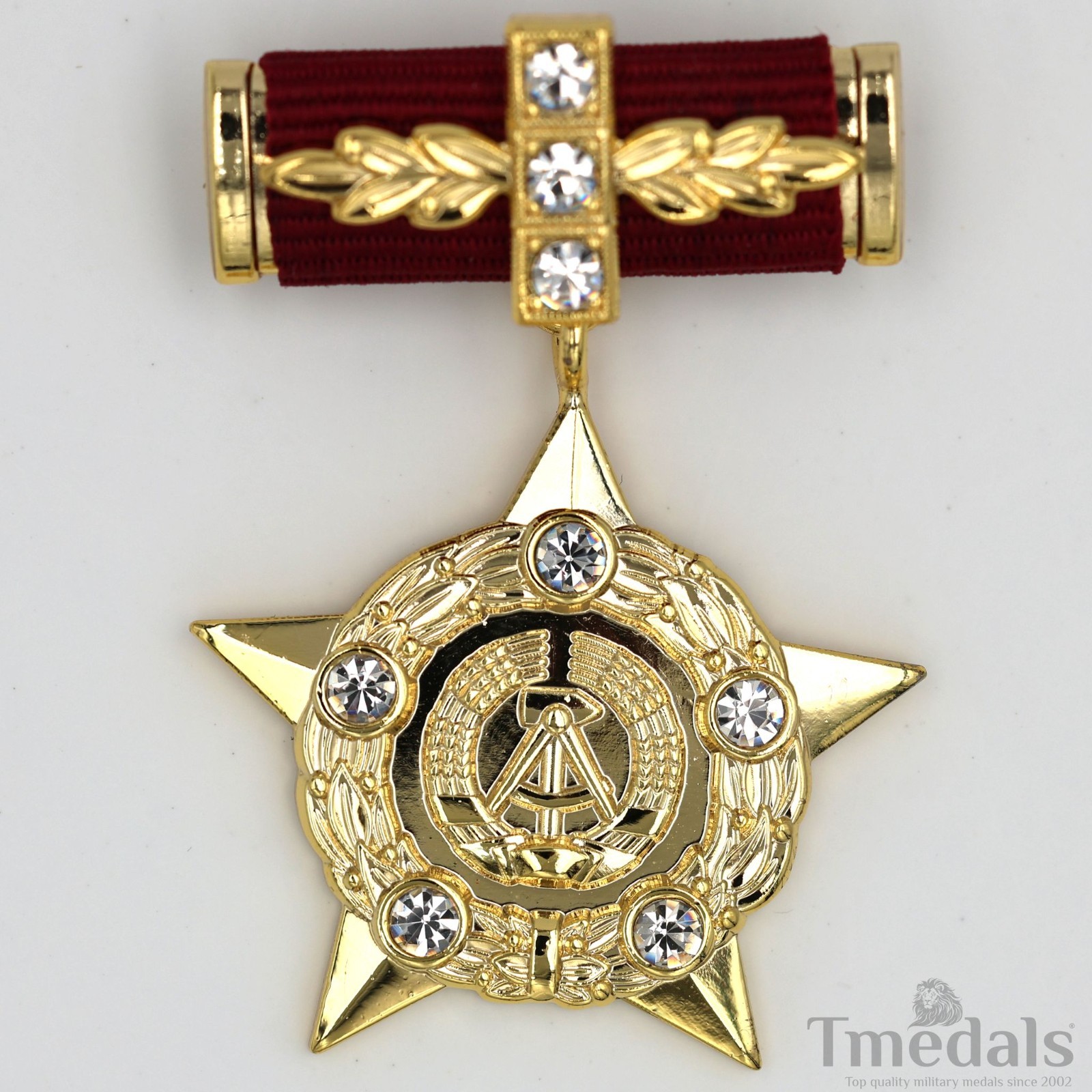 Hero of the GDR Medal – Held der DDR Order – East Germany DDR Badge – Replica