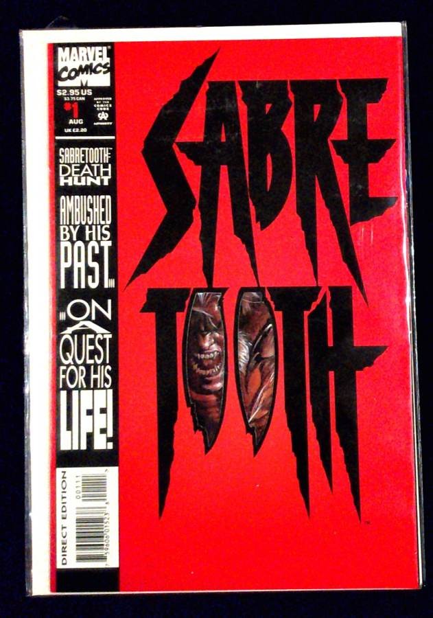 Sabretooth #1-4 Comic Book Lot 4 Issues Marvel 1993