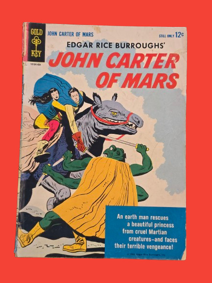 John Carter of Mars #1 1964 Gold Key Edgar Rice Burroughs Jesse Marsh