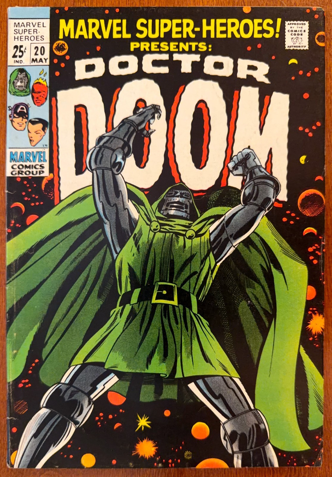 Marvel Super Heroes Presents Doctor Doom #20 1969 NICE