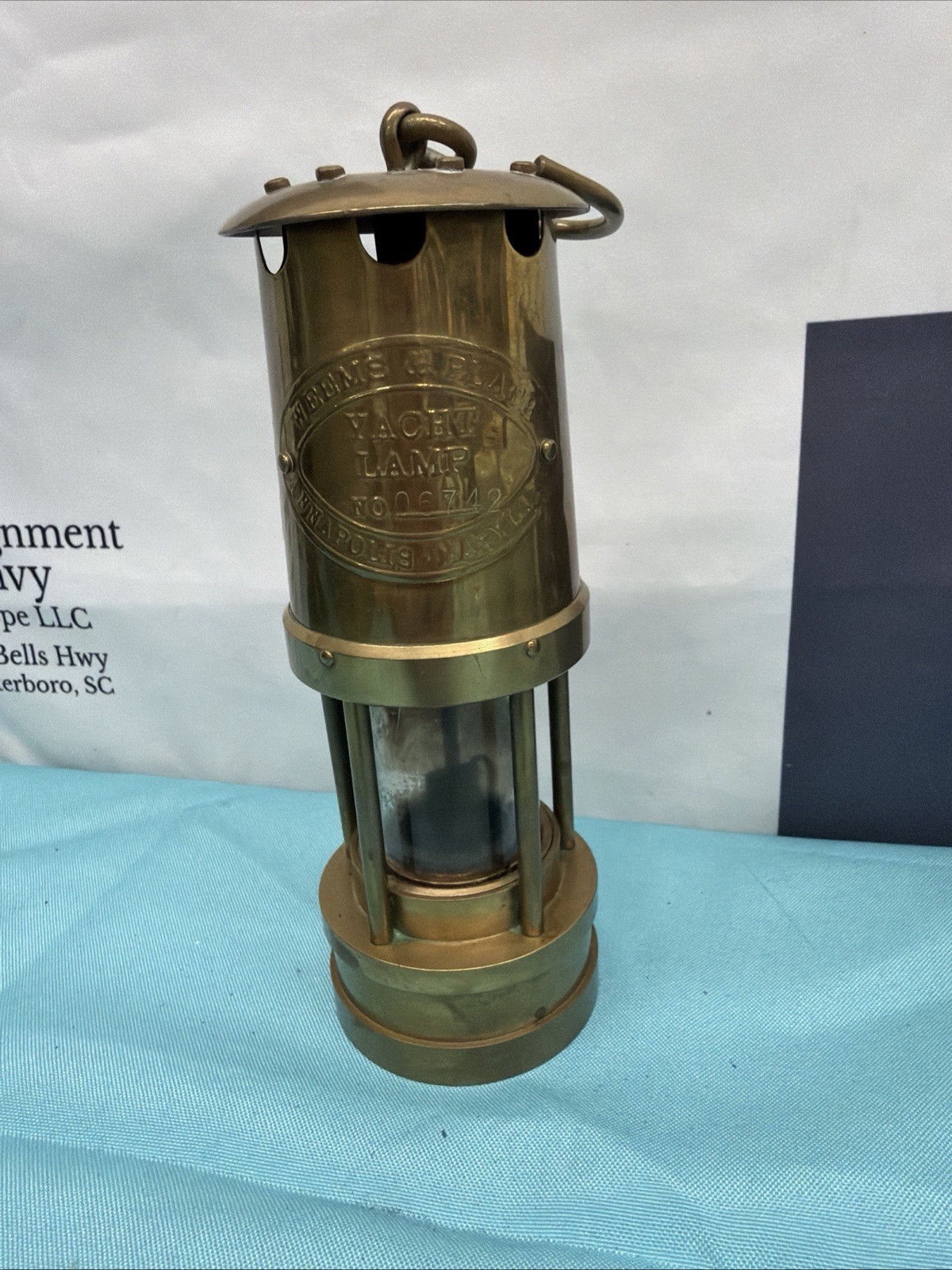 Weems And Plath Yacht Lamp No 06742. Anna Maryland