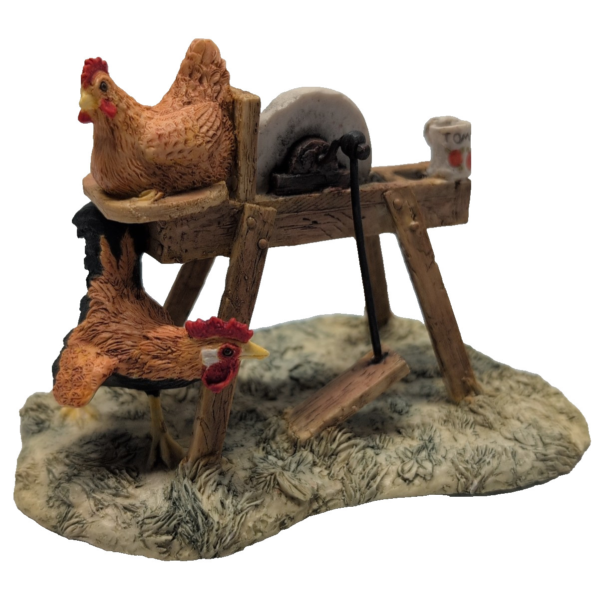 Schmidt Lowell Davis  She Lay Low RFD Series 1991 Chicken Rooster Scotland EUC