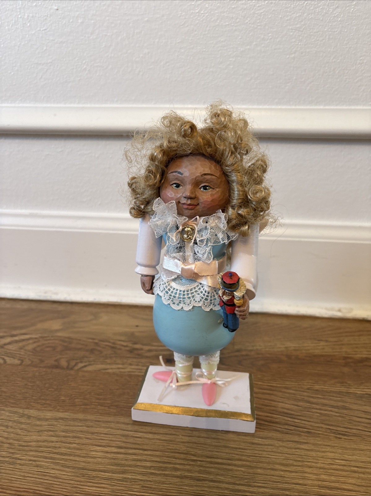 Vintage 1995 BRN Design Clara Nutcracker Figurine Rare 9\