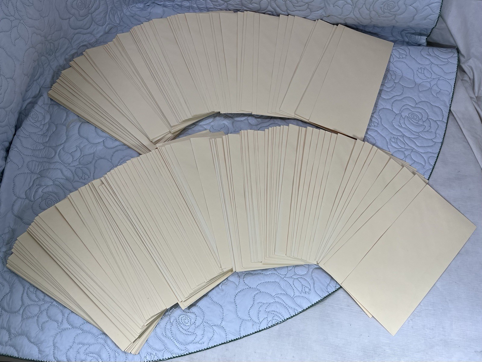 LOT OF 160 UNUSED Vintage Classic Stationary Desk Wedding Invitations Envelopes