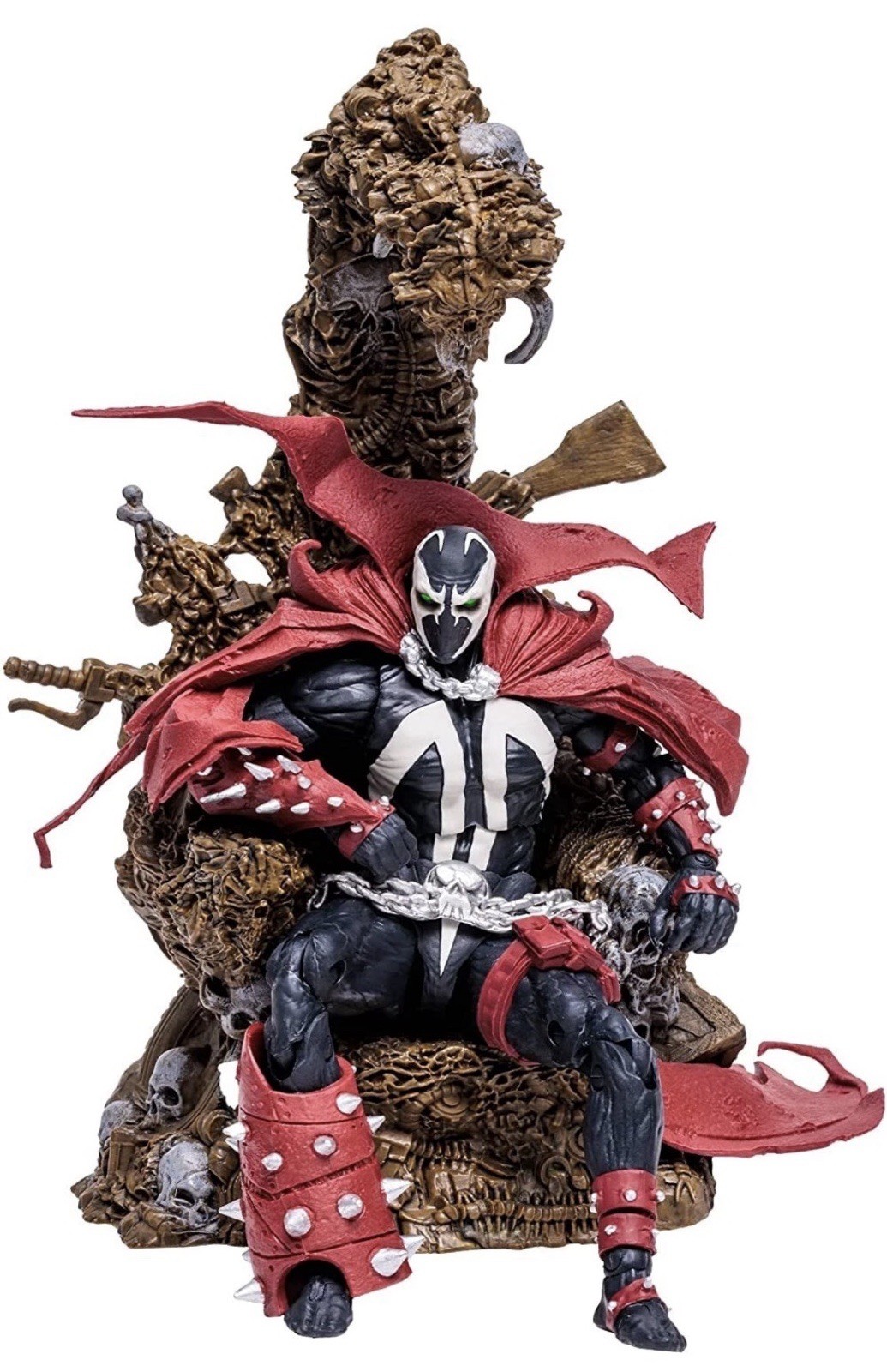 Mcfarlane Toys Spawn's Universe Deluxe Spawn on Throne 7-Inch Figure NEW