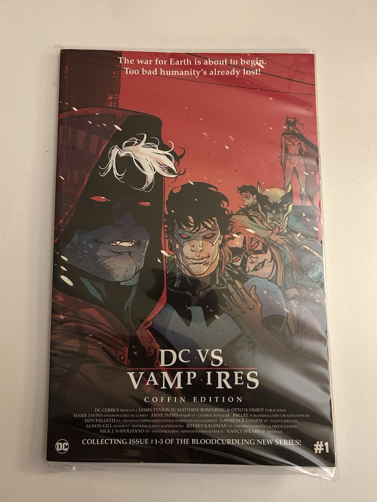 DC Vs. Vampires Coffin Edition #1 (DC Comics September 2022)