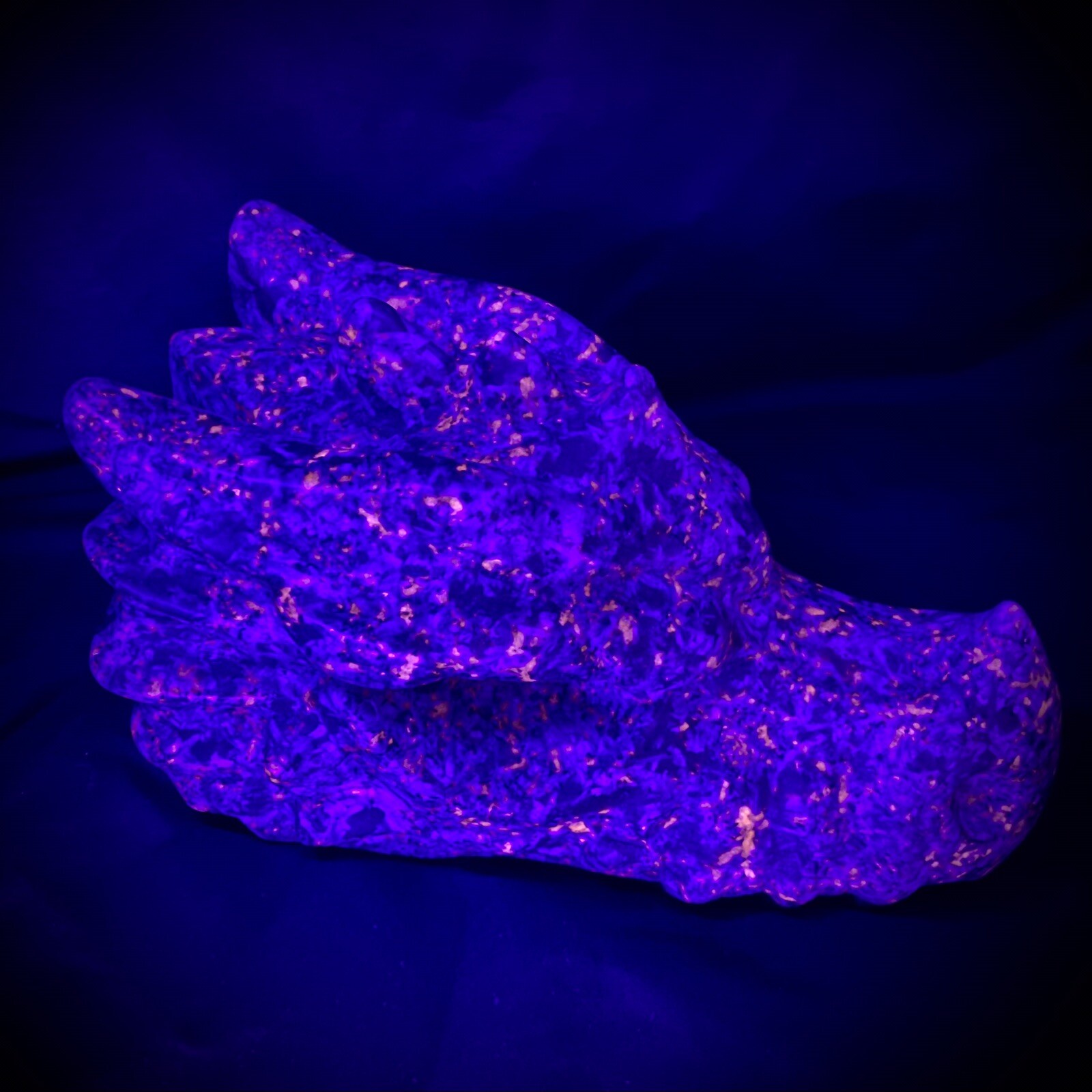 Huge 6lb 4oz Yooperlite Dragon Head UV Reactive