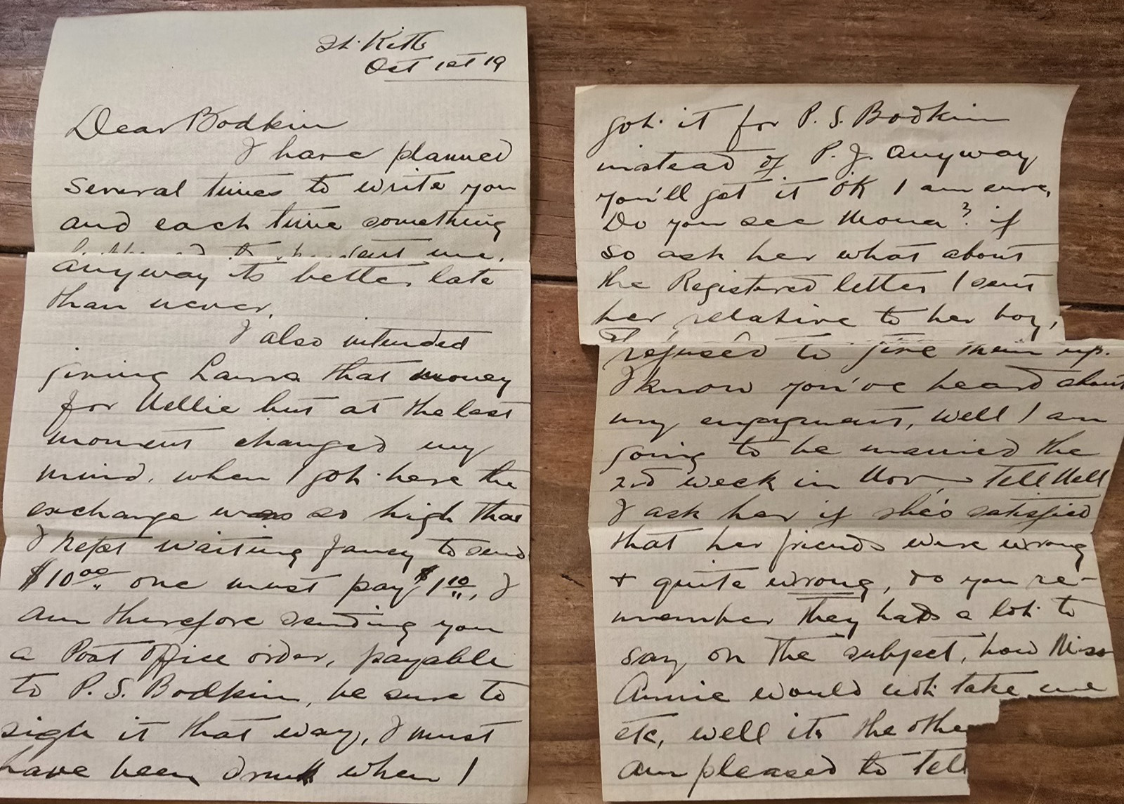 Early 20th Century Letter... Delicate Moving