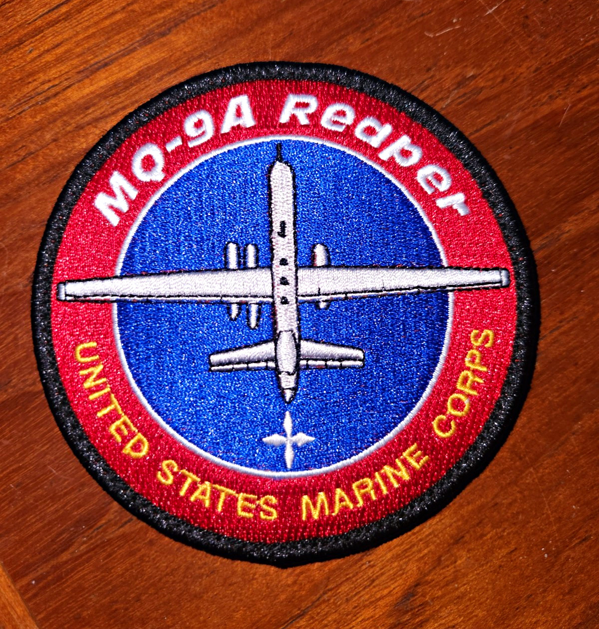 USMC MQ-9A REAPER PATCH UNITED STATES MARINE CORPS MUX MALE MVP VMU-1 VMU-3 MQ9