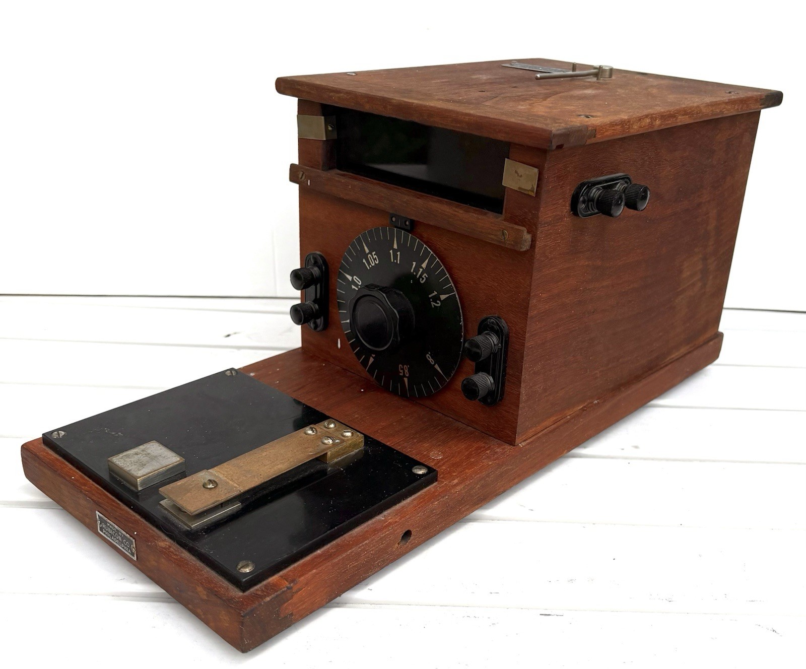 Antique Rubicon Co. Philadelphia Specific Gravity Bridge Galvanometer 6V USA