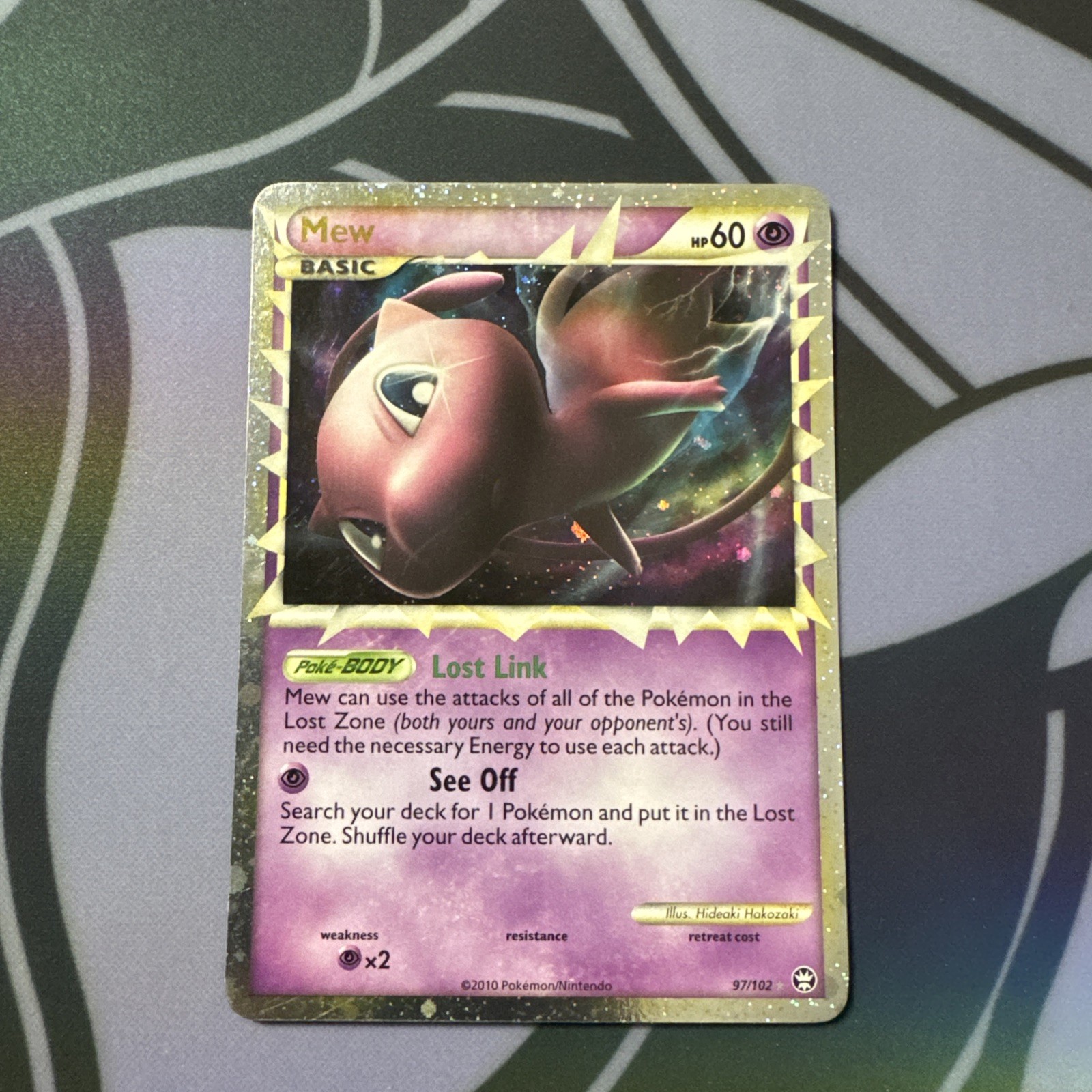 Mew (Prime) 97/102 Triumphant Holo