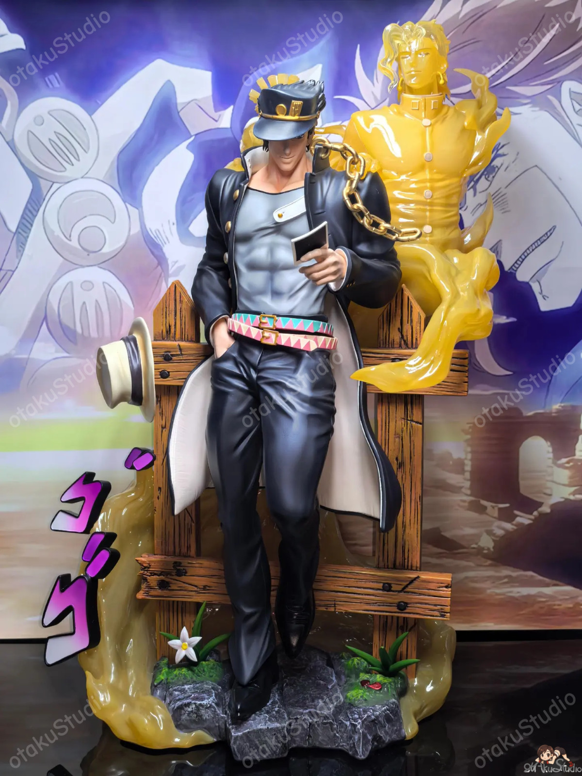 CHIKARA Studio – Kujo Jotaro “Stardust Crusader” Memory - Resin Statue In Stock