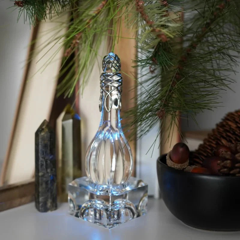 Starlight Vial Lord of The Rings Likeness to Phial of Galadriel Blue LED New
