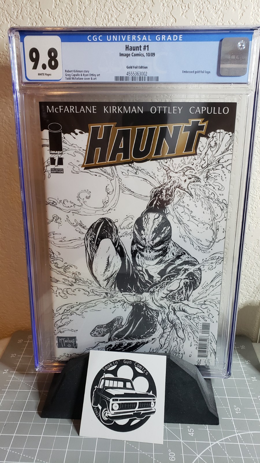 Haunt 1 McFarlane CGC 9.8 2009 Image Comics 🔑 Rare HTF Gold Foil Edition 