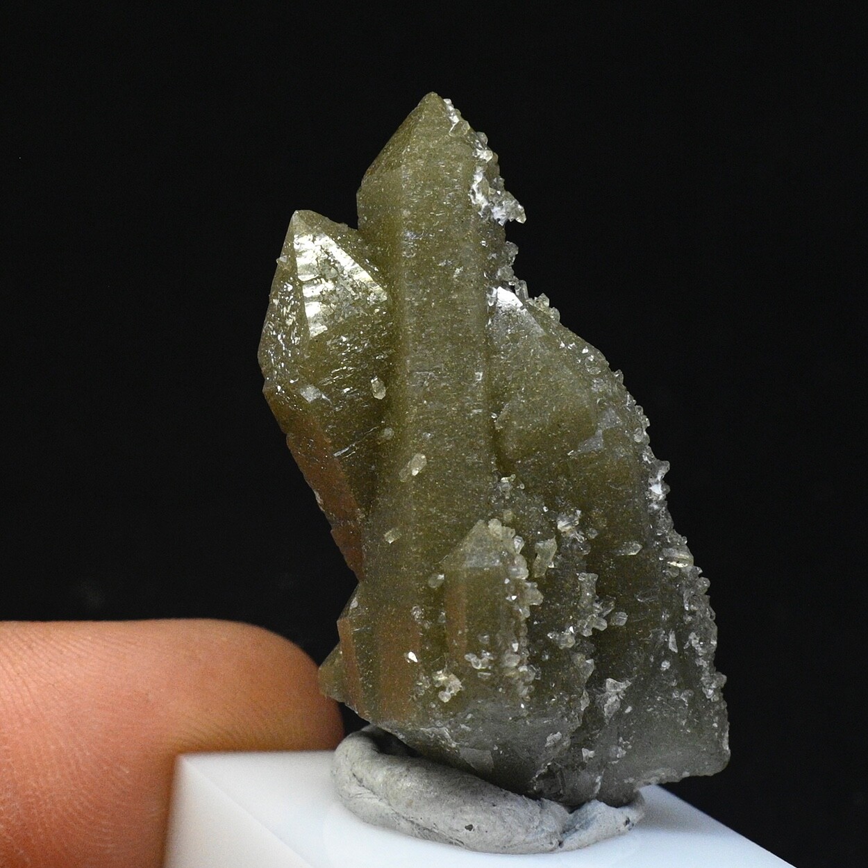 Prase Quartz (non precious natural stone) # 2991