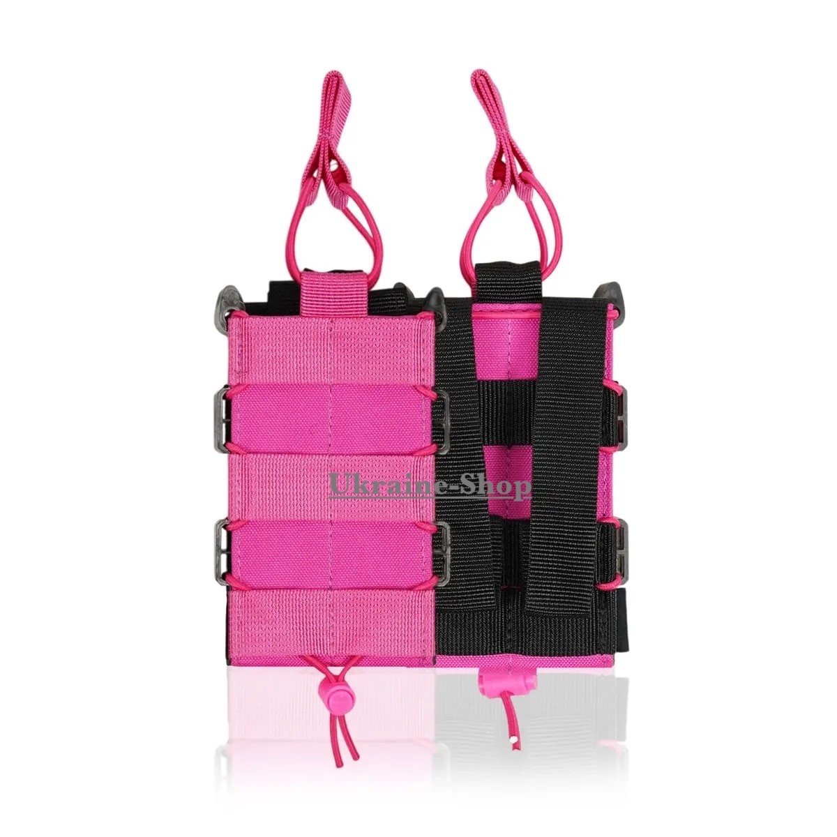 Kiborg M-1 Single Magazine Pouch Pink MOLLE Open Top Tactical Mag Holder UA