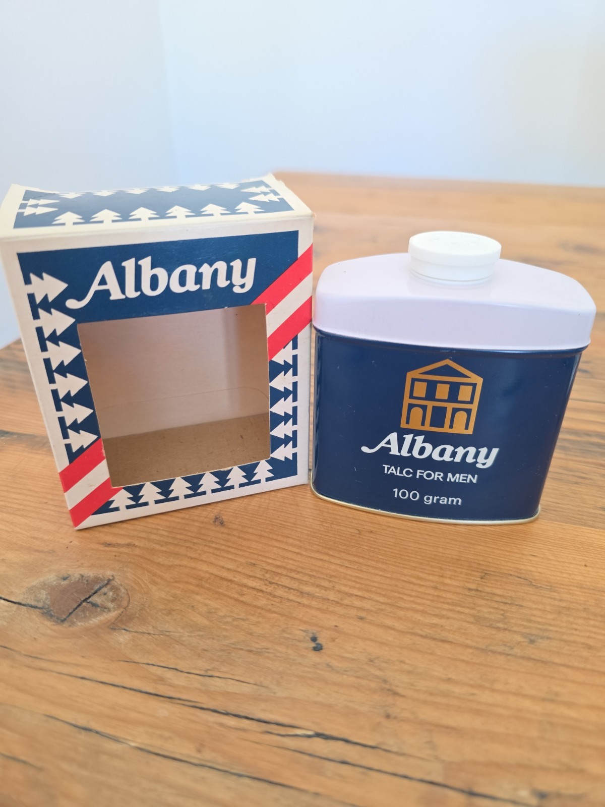 Albany Talc For Men By Boots 100g 1970s