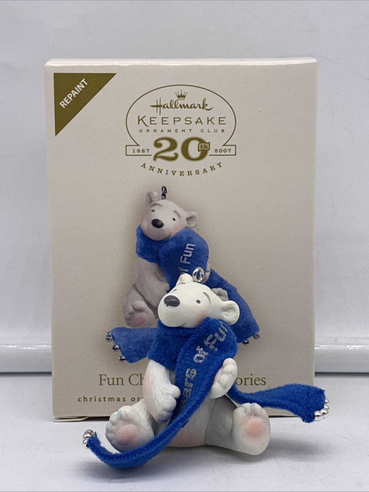 Hallmark Keepsake Fun Christmas Memories 20th Anniversary 2007 Repaint