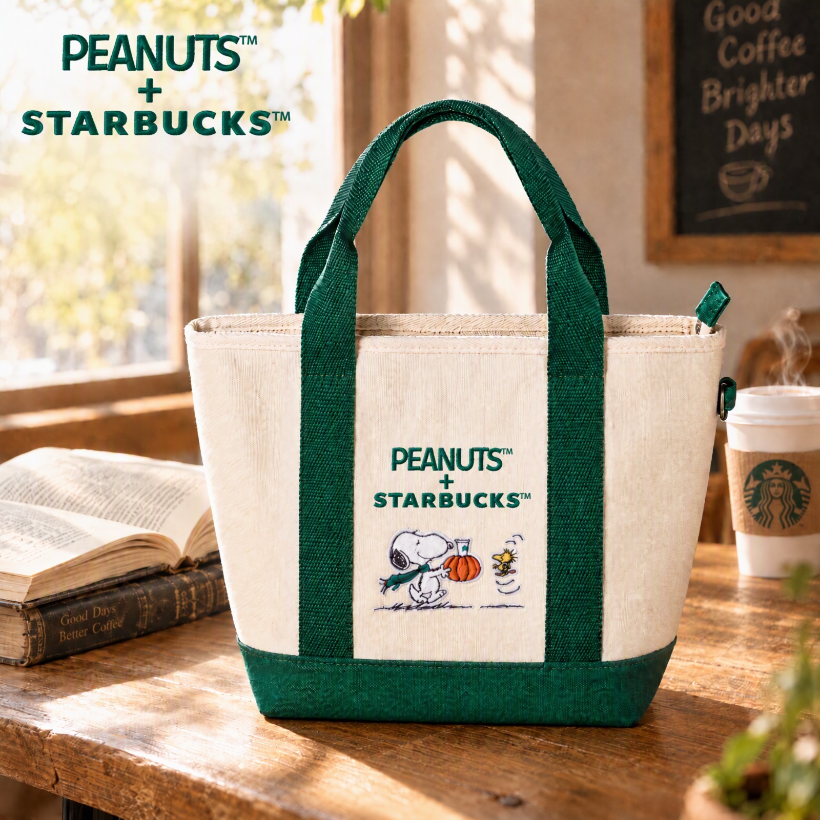 2026 Starbucks x Peanuts Snoopy Tote Bag Limited Edition Brand New