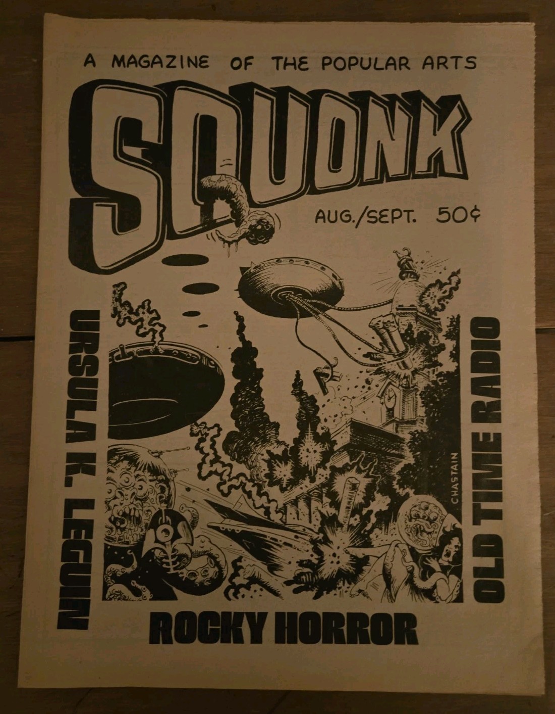  Squonk #3 VF (8.0) 8-9/78 State College, Pa Fanzine Golden Age Of Radio 
