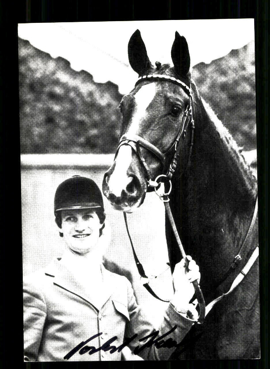 Norbert Koof Autograph Card Original Signed Riding + A 257399
