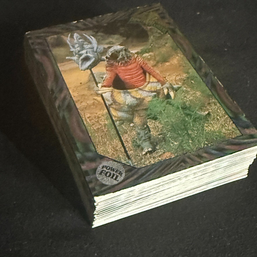 1993 Mighty Morphin Power Rangers Complete 72 Card Power Foil Set 1-72 MMPR
