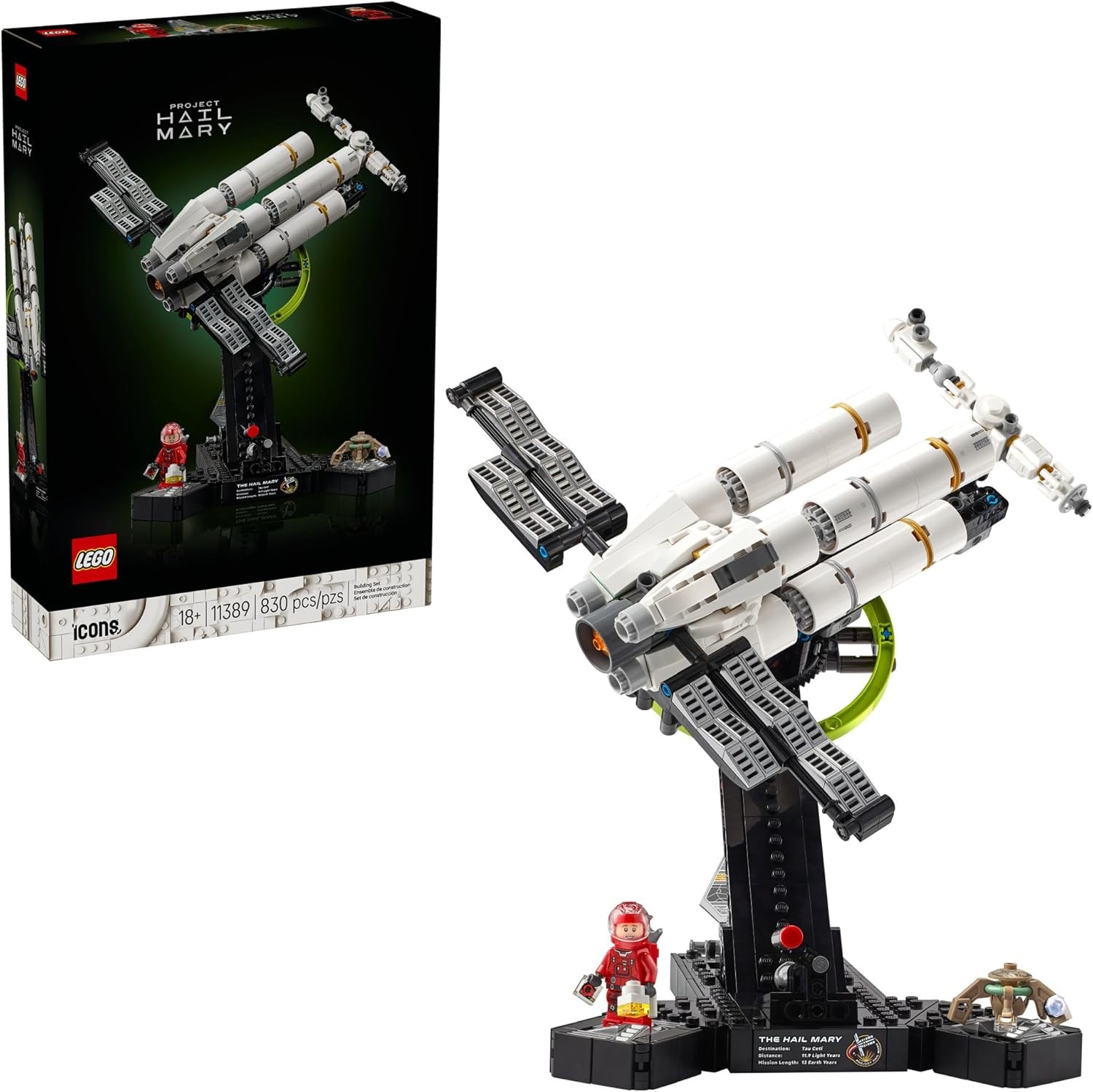 LEGO Icons Project Hail Mary Collectible Building Set for Adults