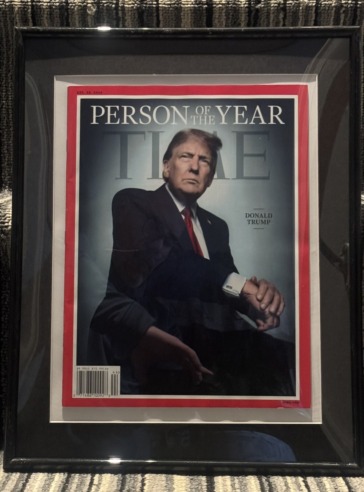 President Trump “Person Of The Year” 2024 TIME Magazine - Framed 🔥🔥 MAGA
