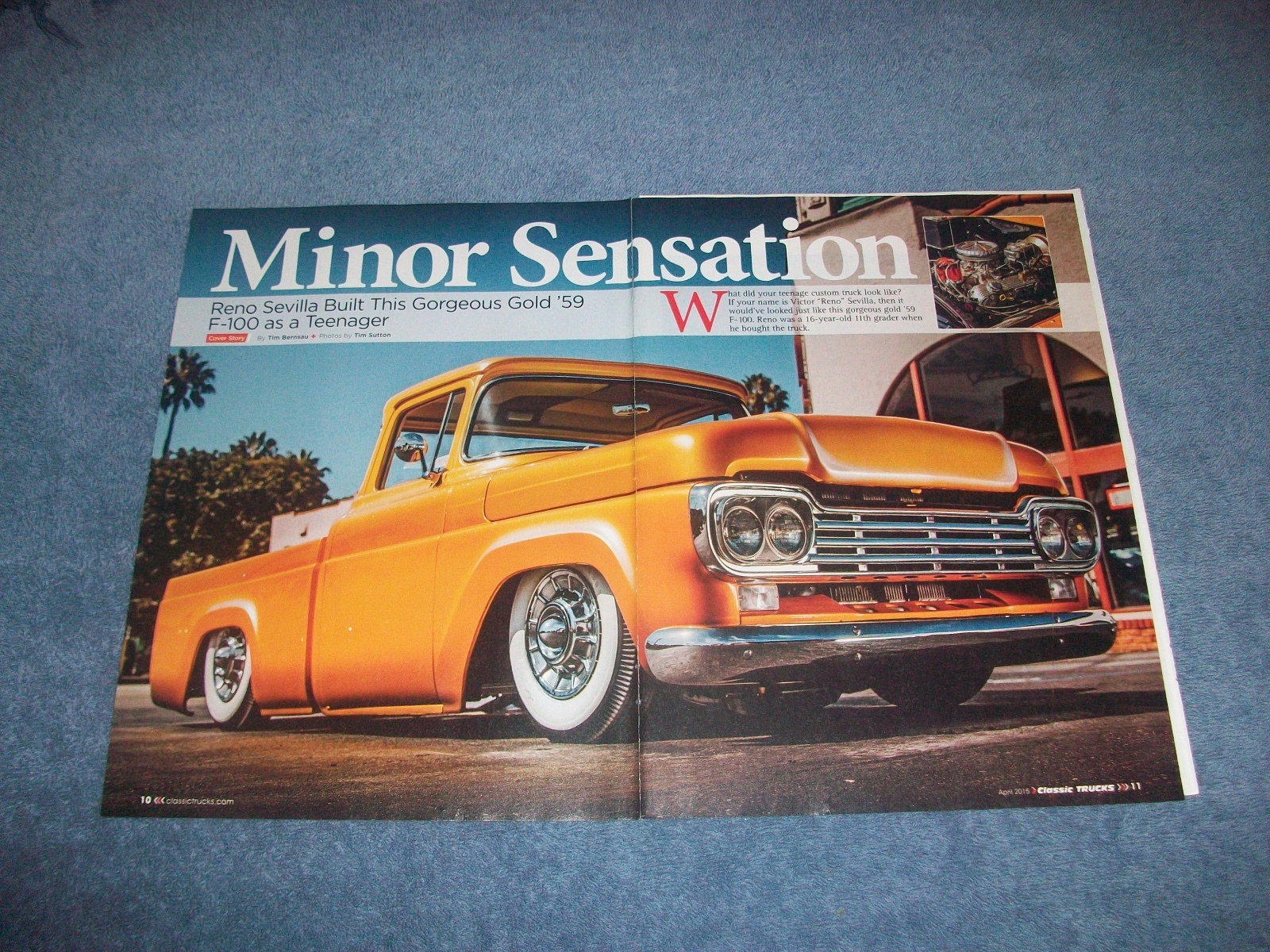 1959 Ford F-100 Custom Pickup Truck Article \
