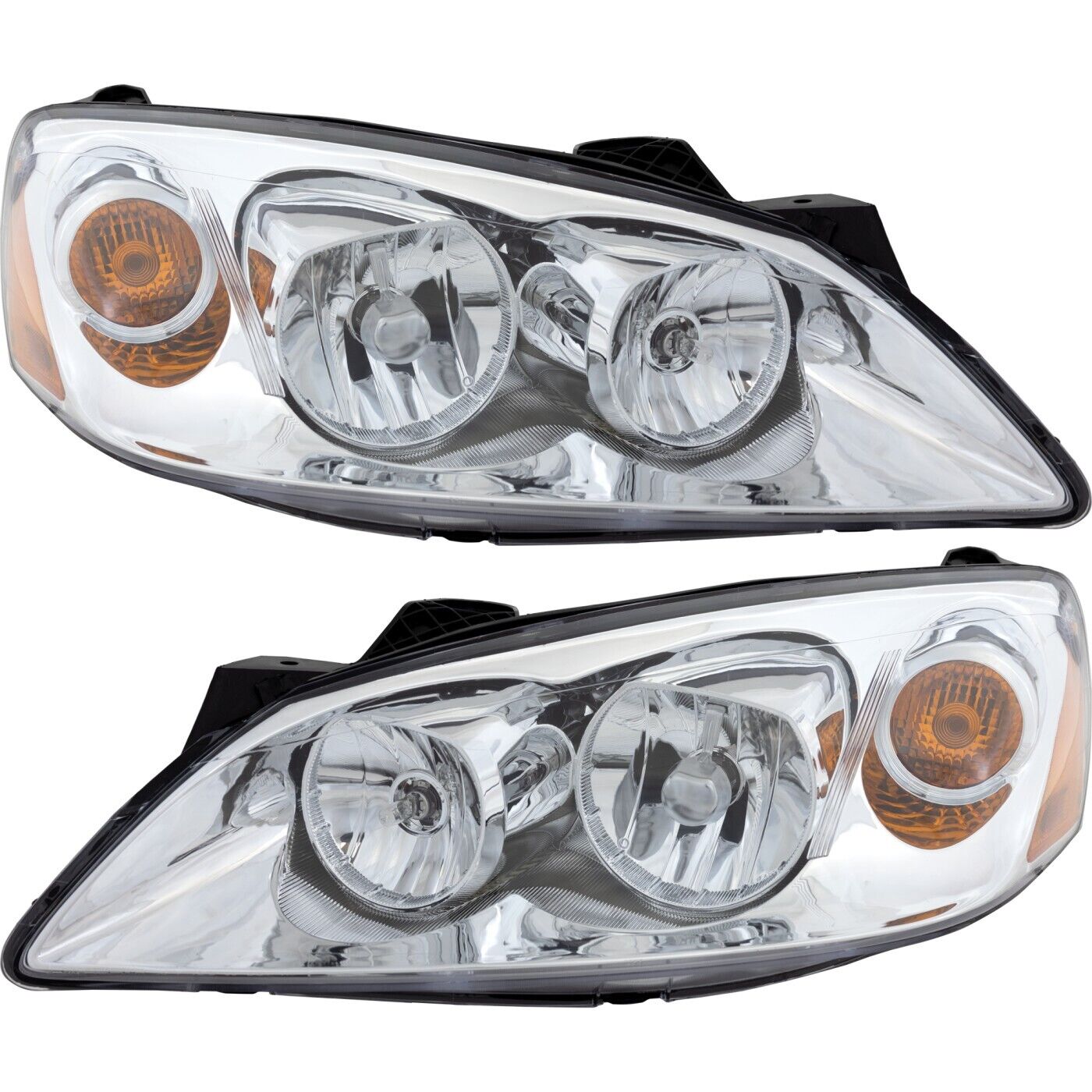 Headlight Set For 2005-2010 Pontiac G6 Driver and Passenger Side w/ bulb