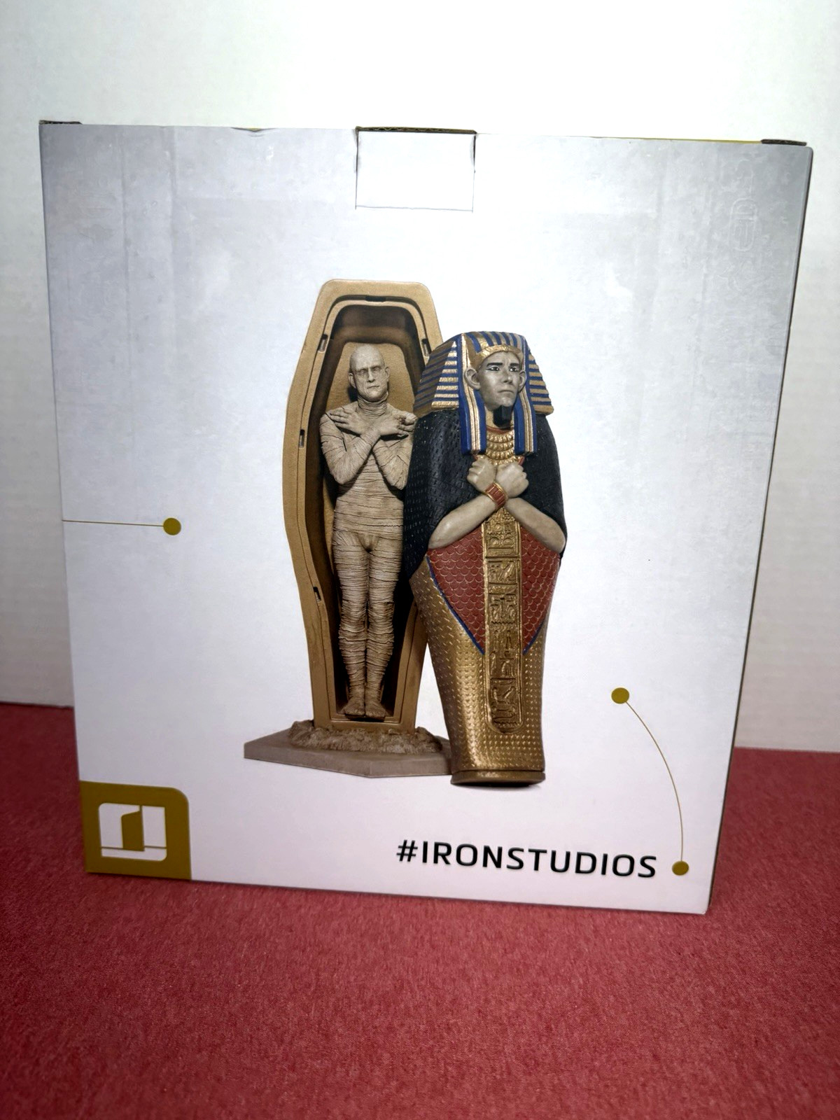 Iron Studios Universal Monsters The Mummy Art Scale 1/10 Scale Deluxe Statue New
