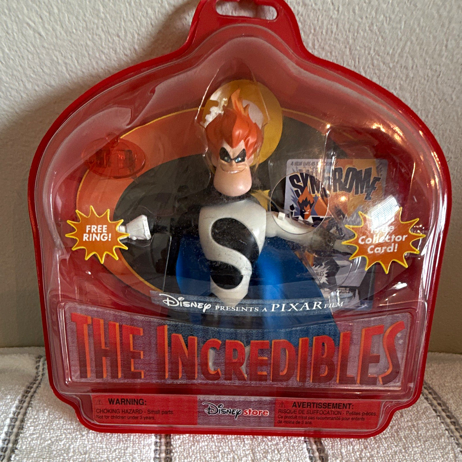 Disney Store Pixar The Incredibles Syndrome Figure 3-4.9\