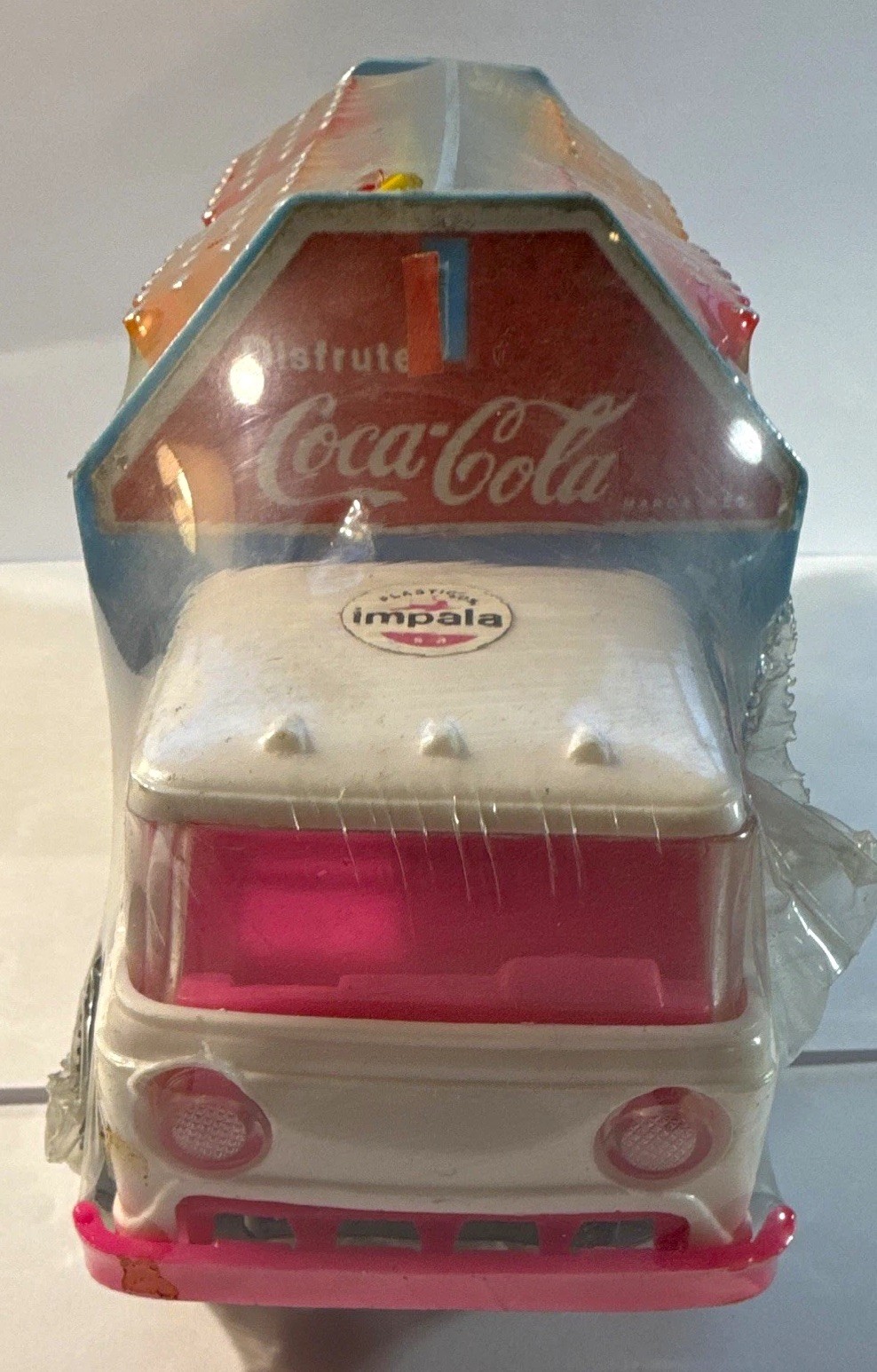 Vintage 1970’s Impala Plasticos Mexican Coca Cola Truck