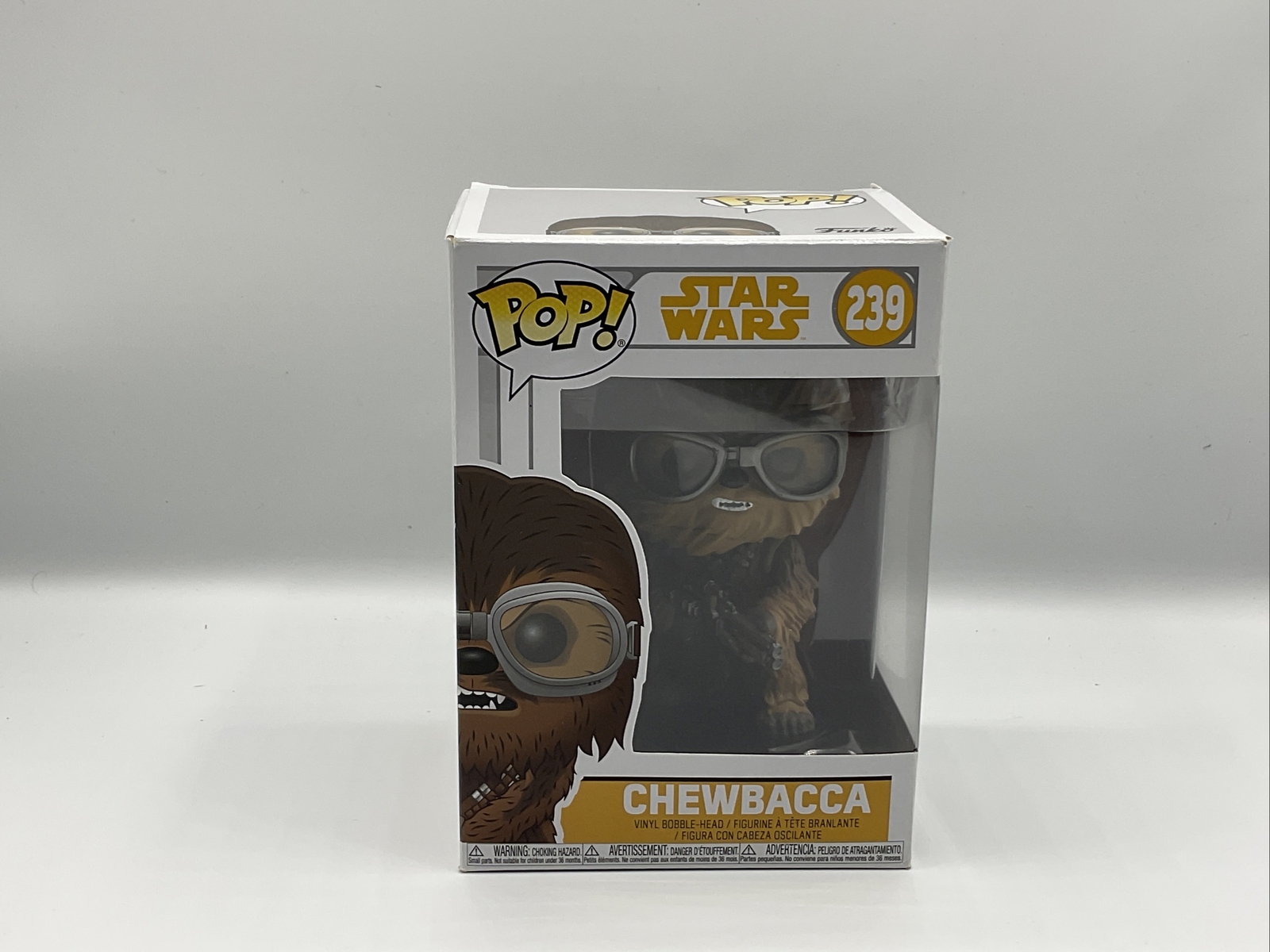other see details Funko Pop Vinyl Star Wars  Chewbacca w Goggles 239 Wit G2U