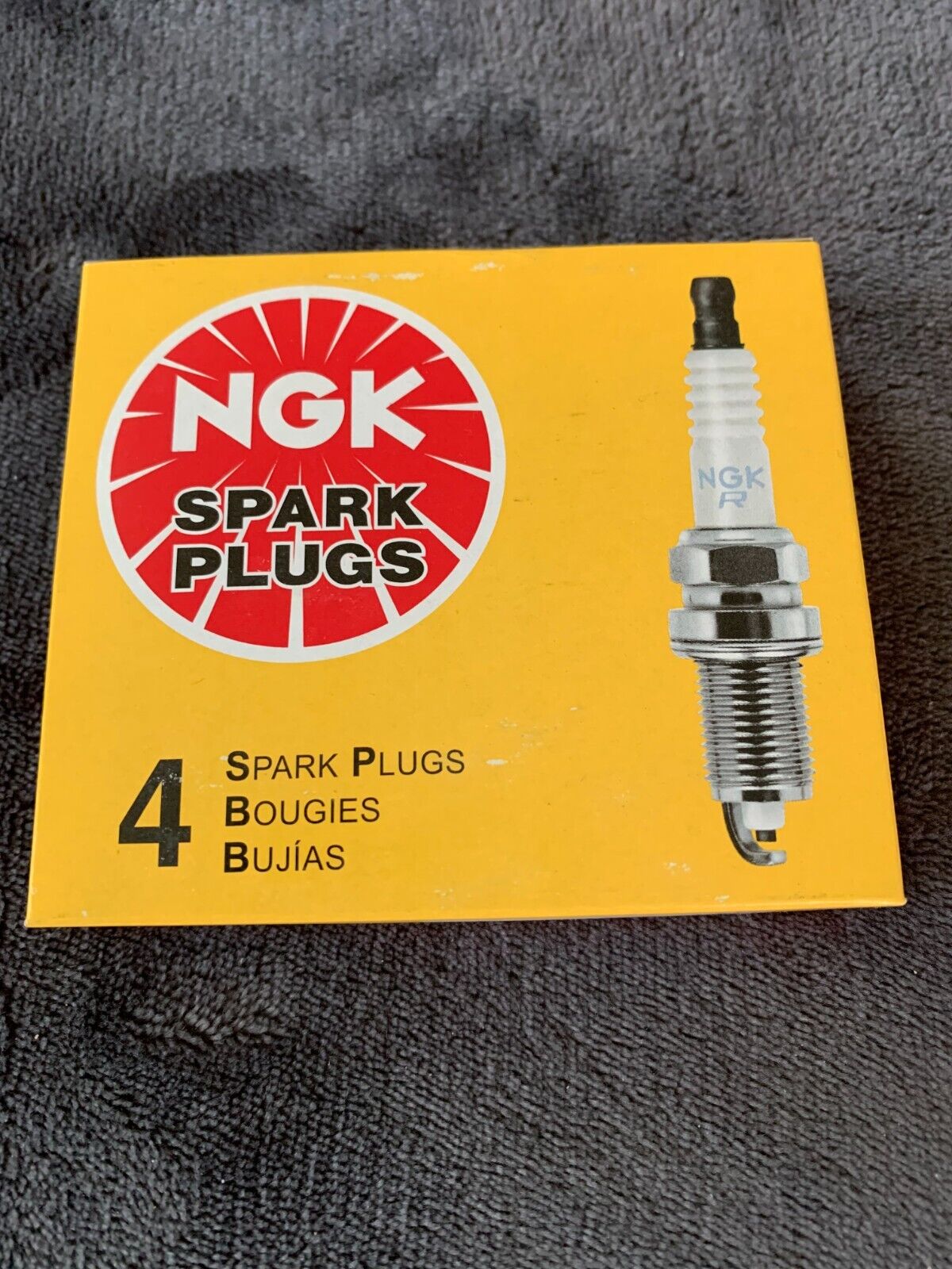 4 pack NGK BPR4ES 6578 spark plug