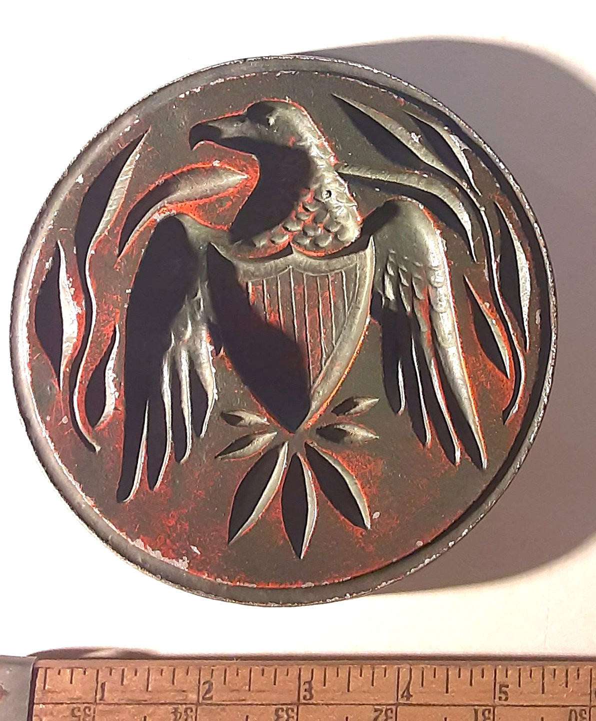 * VINTAGE * Sexton Metal Butter Mold Wall Hanging - Eagle - * COUNTRY DECOR *