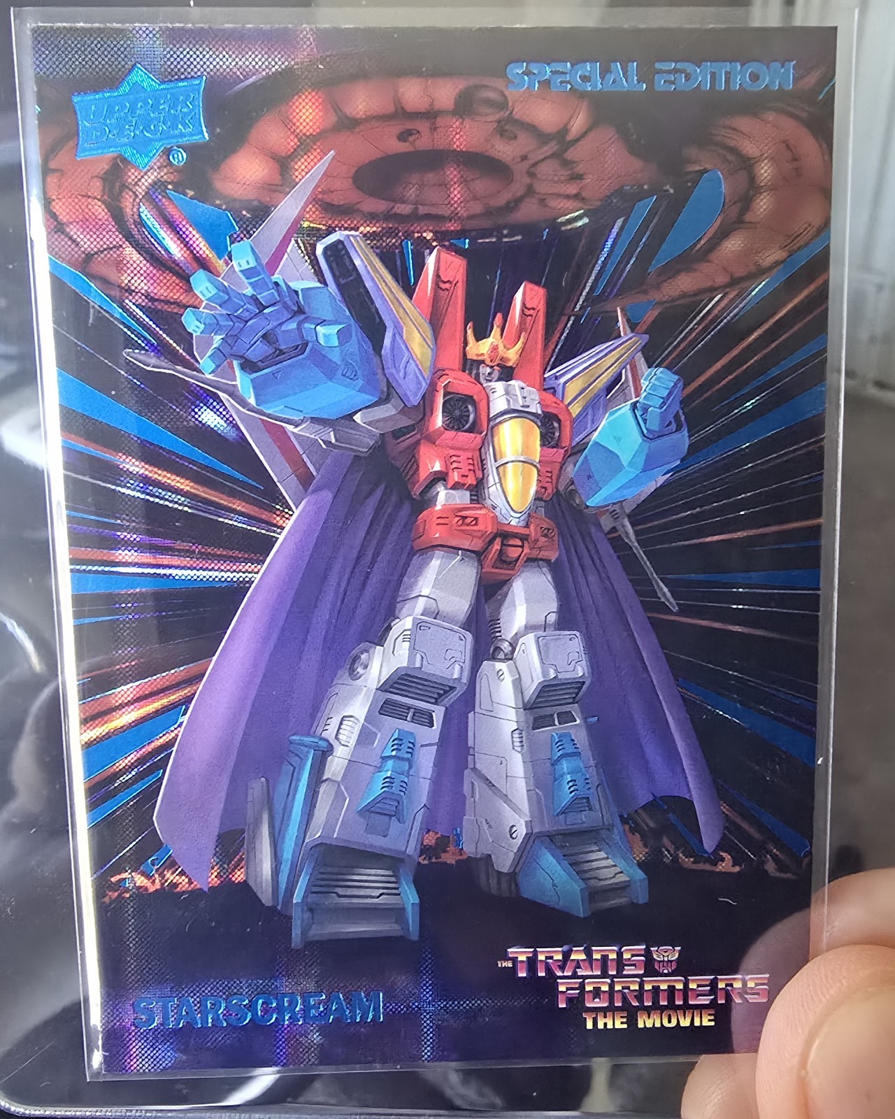 Upper Deck Transformers The Movie 40th Anniversary Special Edition #9 Starscream