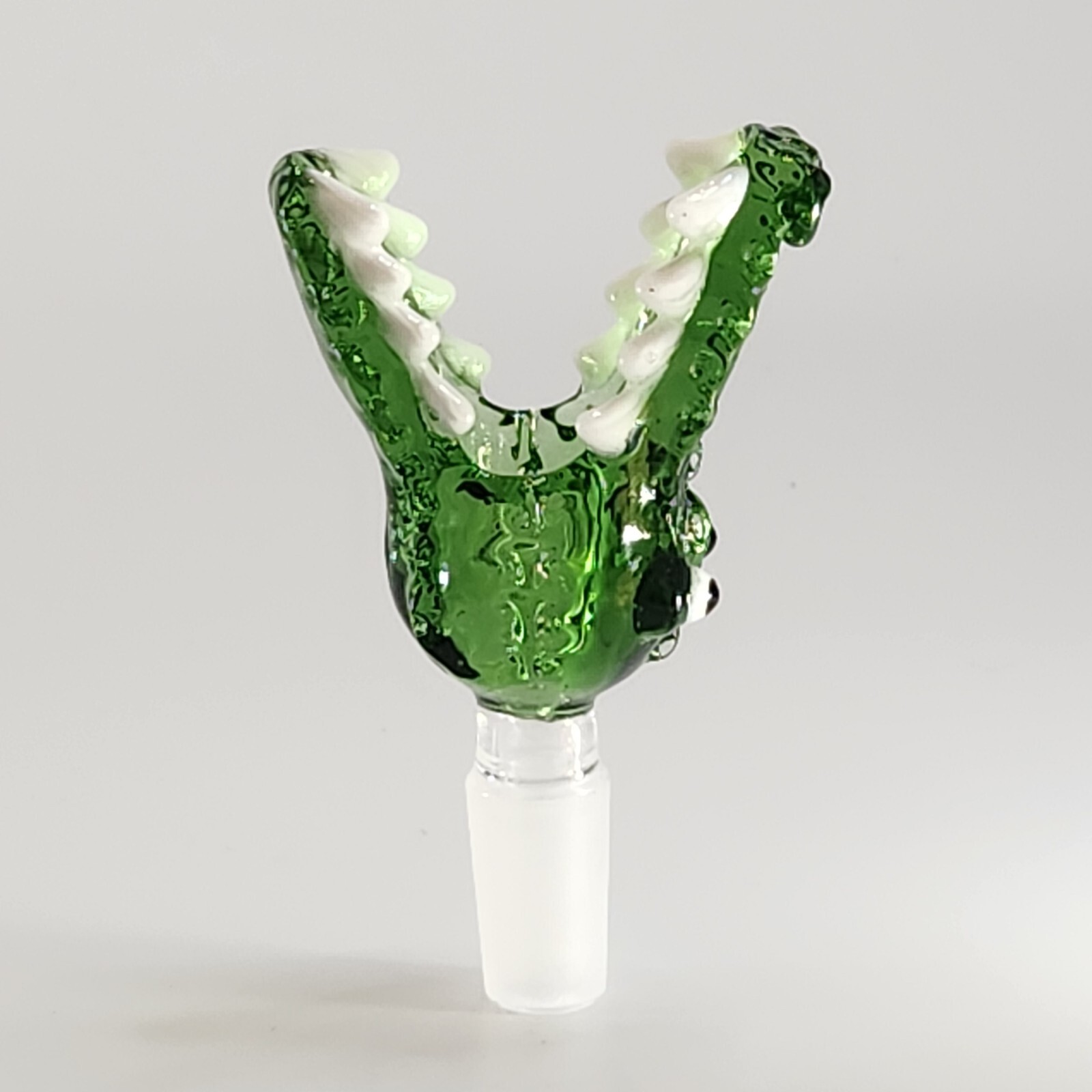 14mm Cool GREEN Crocodile Alligator Replacement Hookah Slider Bowl Head Piece